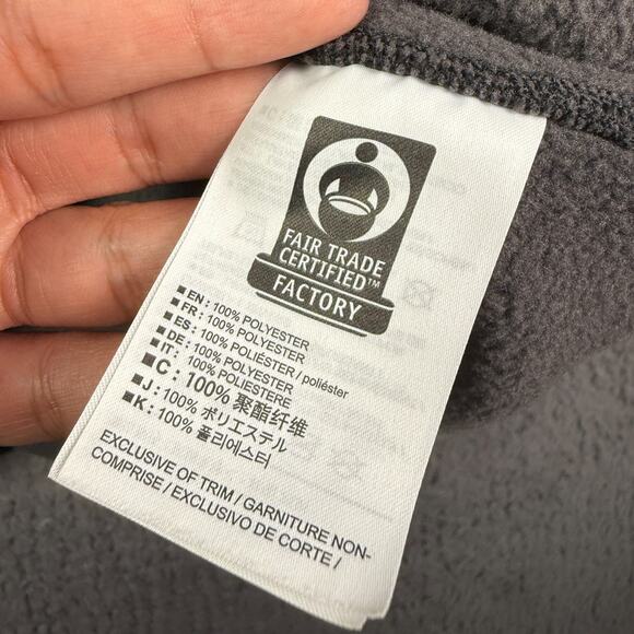 Arcteryx Covert 1/2 Zip Pullover Mens M Charcoal Gray Fleece Sweater Jacket - Picture 5 of 10